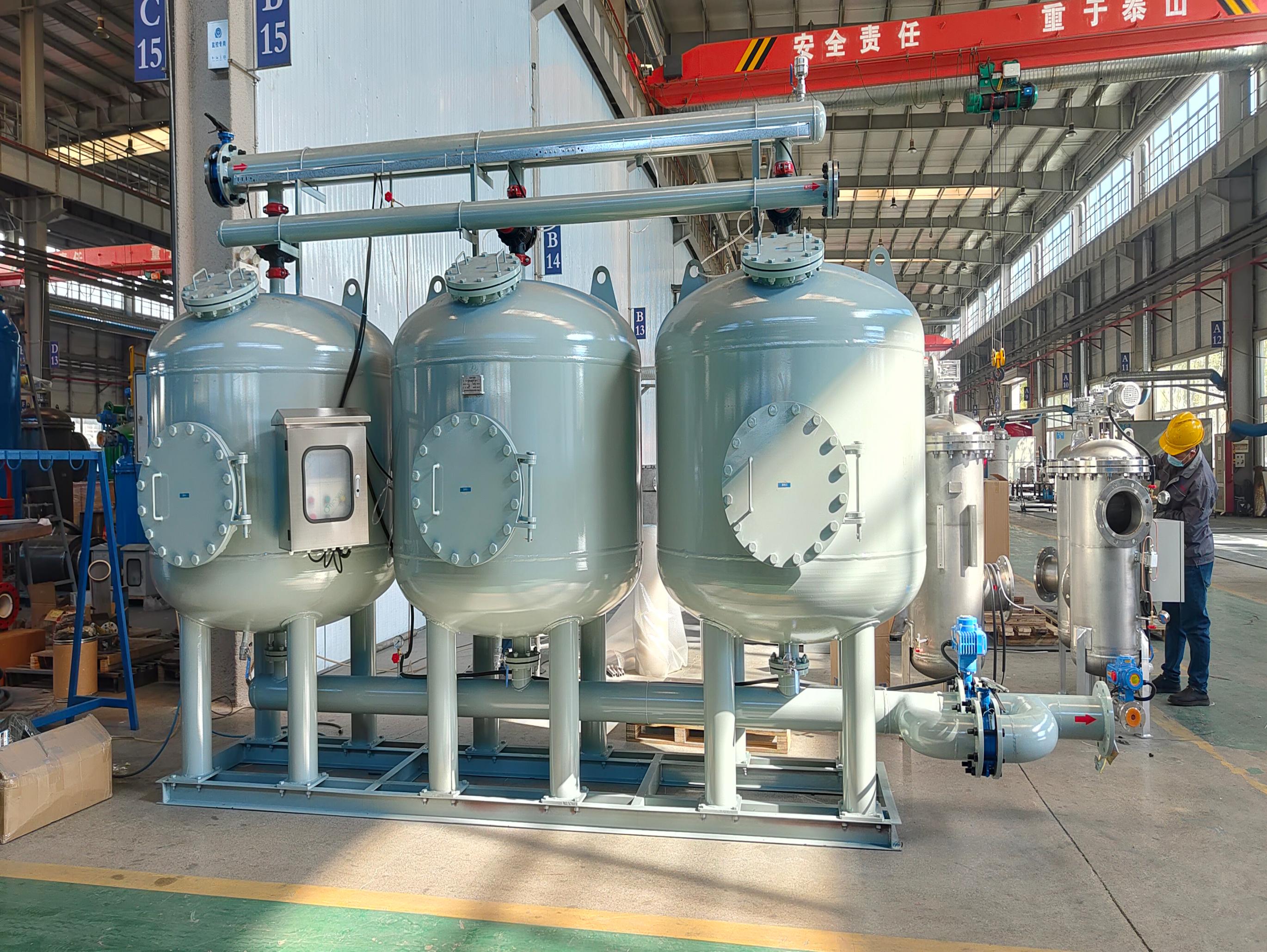 污水雜質分離砂石過濾器